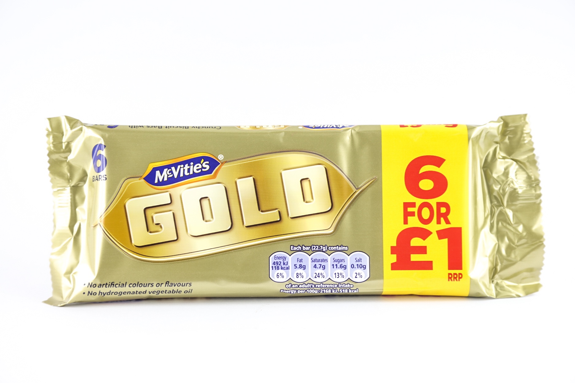 McVities Gold Bar Best Of British