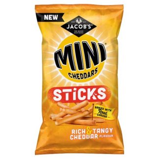 Jacobs Mini Cheddars Sticks Rick and Tangy Cheddar