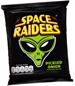 Space Raiders Pickled Onion from the UK - Best of British