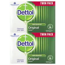 Dettol Twin Pack Soap Best of British