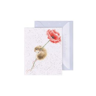 Wrendale Designs Poppy Mini Card