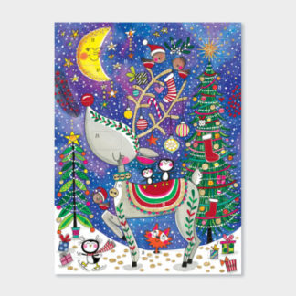 Advent Calendar Reindeer and Moon