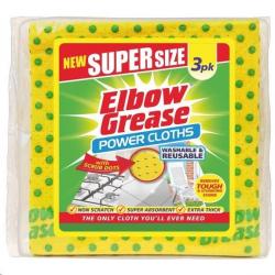 Elbow Grease Super Size Power Cloths 3 Pack