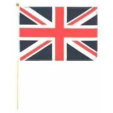 Union Jack Hand Waver Flag