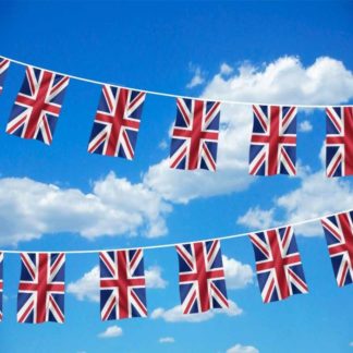 Union Jack Bunting 150 x 230mm Flags