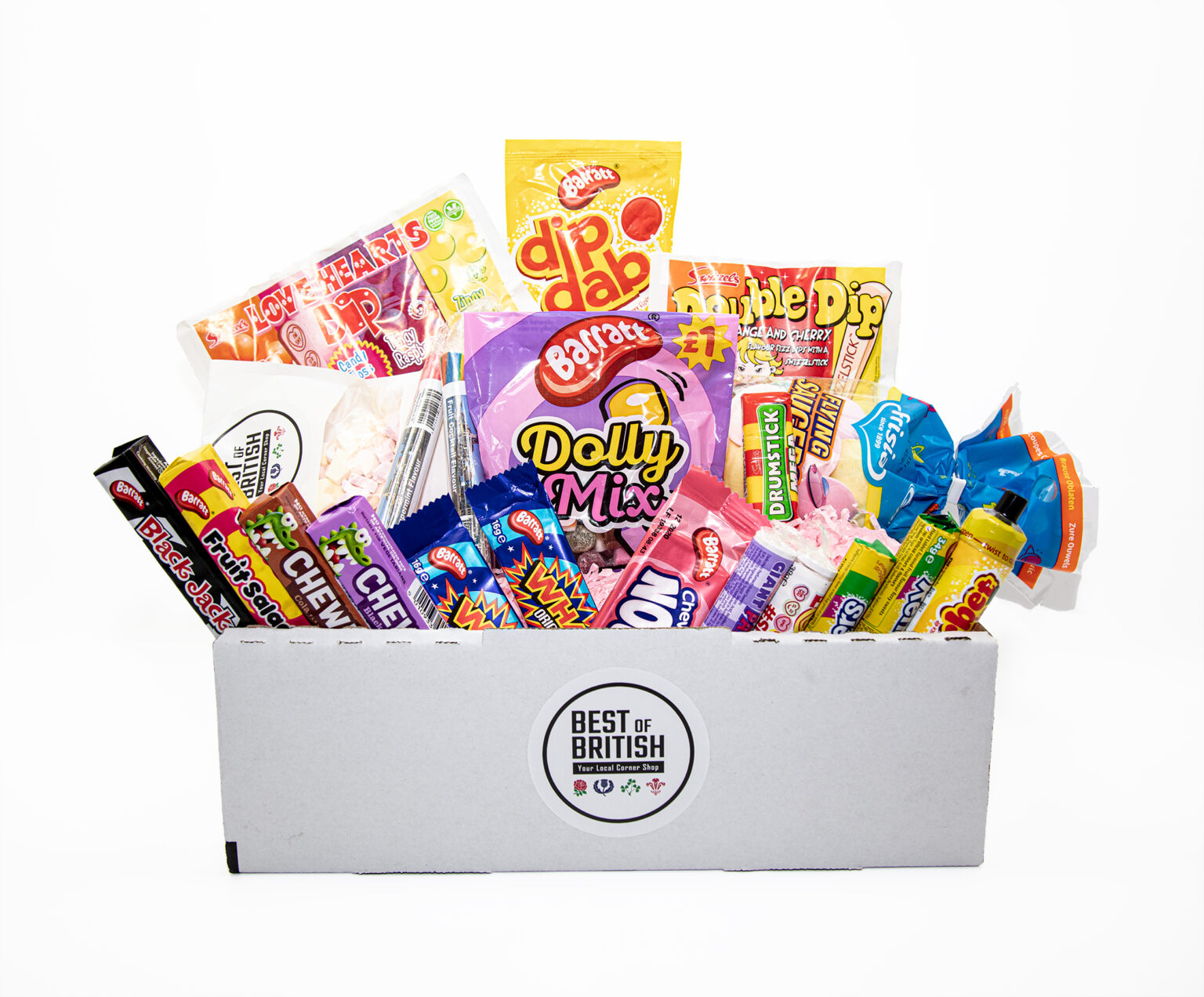 British Retro Sweets Gift Box Best Of British