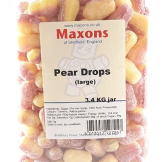 Maxons Pear Drops Small Sweets 3.4kg