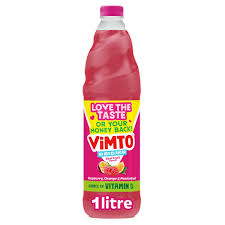 Vimto No Added Sugar Raspberry Orange and Passionfruit