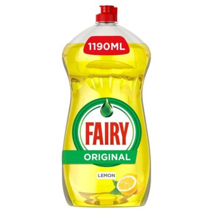 Fairy Lemon Washing Up Liquid Mega Pack