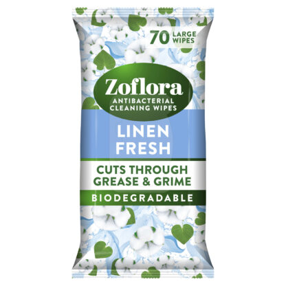 Zoflora Linen Fresh Large Wipes