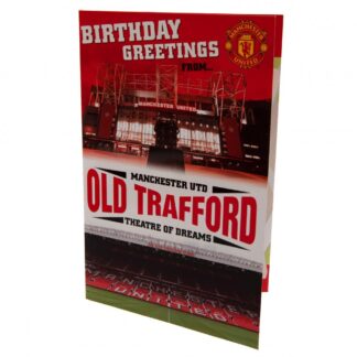 Manchester United F.C. Pop-Up Birthday Card