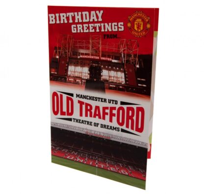 Manchester United F.C. Pop-Up Birthday Card