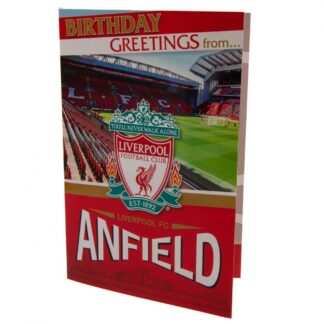 Liverpool FC Pop-Up Birthday Card