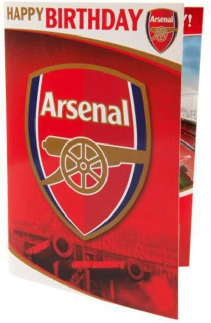 Arsenal FC Musical Birthday Card