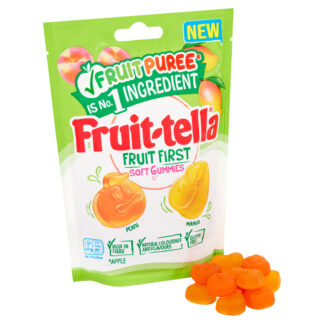 Fruit-Tella Soft Gummies Peach and Mango