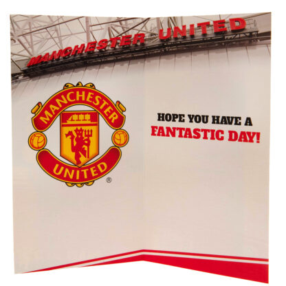 Manchester United FC Birthday Card No 1 Fan