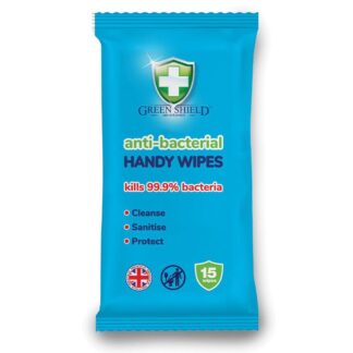 Green Shield Handy Anti-Bacterial Wipes