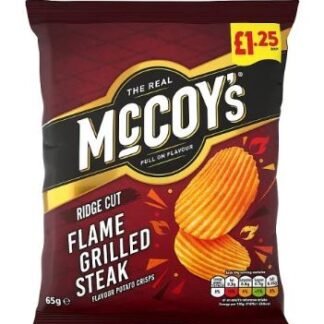 McCoys Steak 65g bags