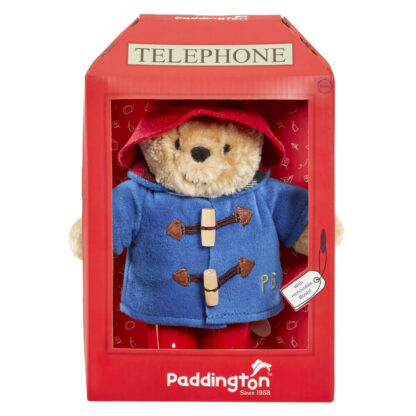 Paddington Bear in Phone Box