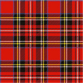 Luncheon Napkin Scottish Red