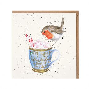 Wrendale Design Greeting Card Winter Warmer