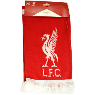 Liverpool scarf liverbird red