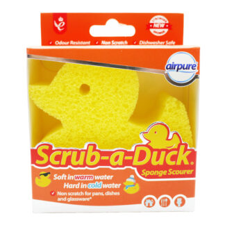 Scrub a Duck, sponge scourer