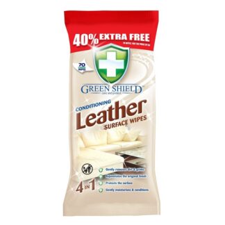 Green Shield Leather Surface Wipes